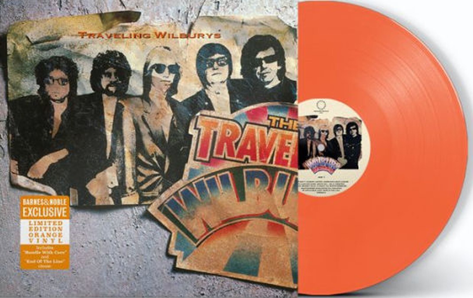 未開封TRAVELING WILBURYS 3LPBOX US ORIGINAL Traveling Wilburys ‎– Volume One BN Exclusive Orange Color