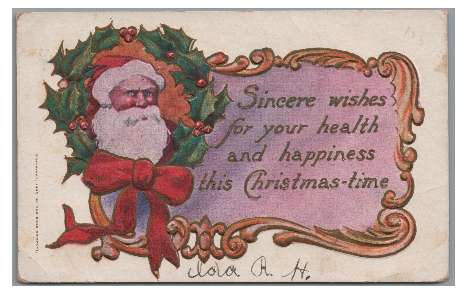 Sincere Good Wishes for Christmas and… Sincere Wishes Christmas SANTA CLAUS Vintage Postcard | eBay
