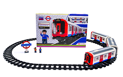 CityBrix London Underground Train Construction Brick Set Lego
