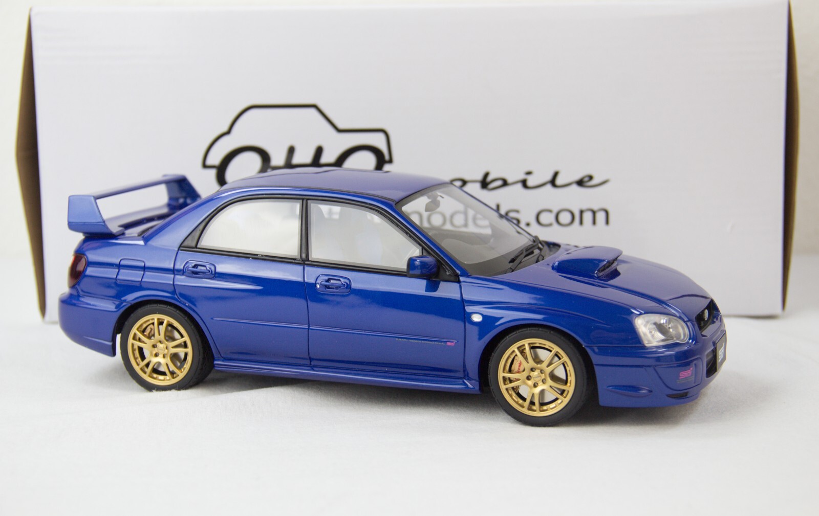OTTO mobile スバル インプレッサ WRX STI 1/18 1/18 Otto Mobile Subaru Impreza WRX STI White Model Car | eBay