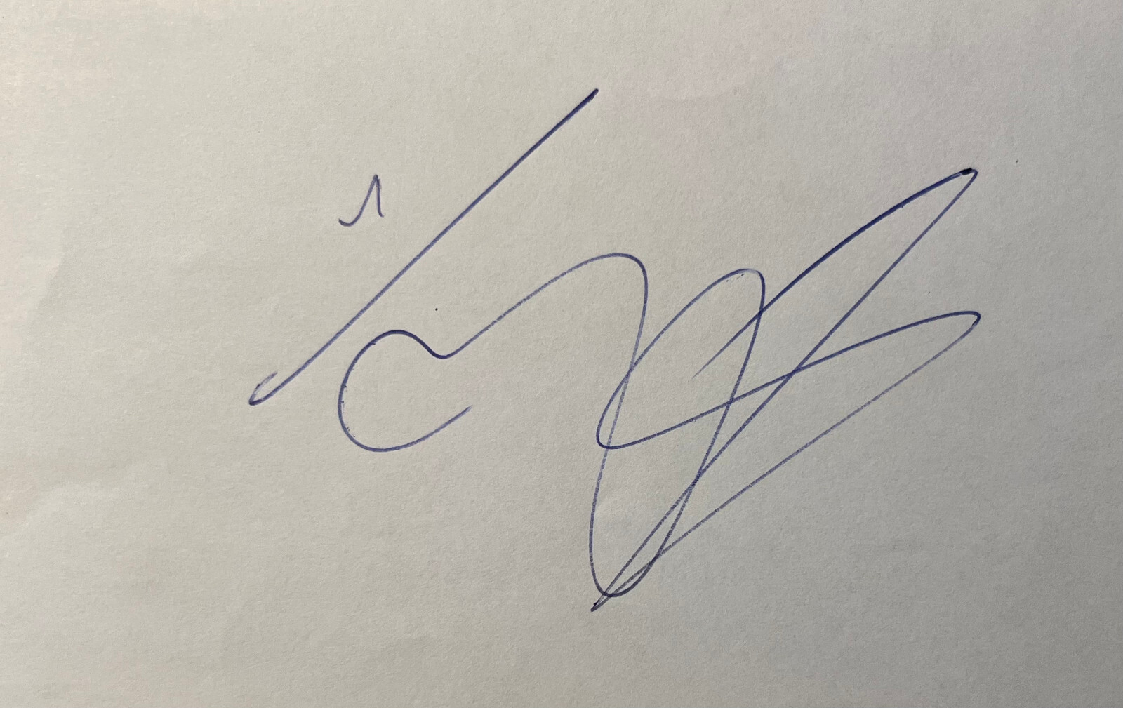 Housemates Pinoy Big Brother 2010 Hand Signed White Card Of SIMON