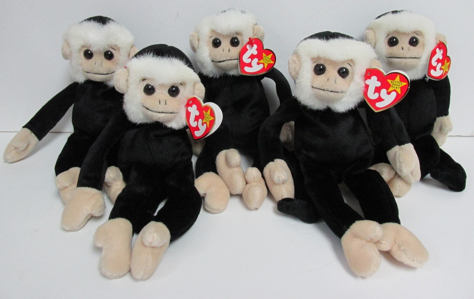 Ty Beanie Baby Mooch, Spider Monkey PRISTINE CLEAN Brand New Ty Beanie Baby Mooch, Spider Monkey PRISTINE CLEAN Brand New