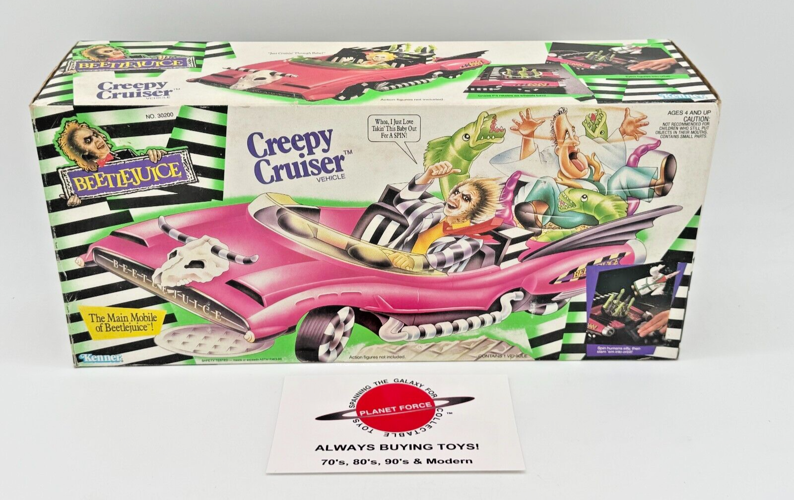 1989 Creepy Cruiser MISB Beetlejuice Vintage Kenner Vehicle