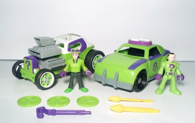 imaginext riddler hot rod