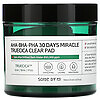Some By Mi, AHA/BHA/PHA 30 Days Miracle Truecica Clear Pad, 70 Pads, 4.22 fl oz