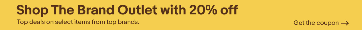 Shop The Brand Outlet with 20% off Top deals on select items from top brands. Get the coupon