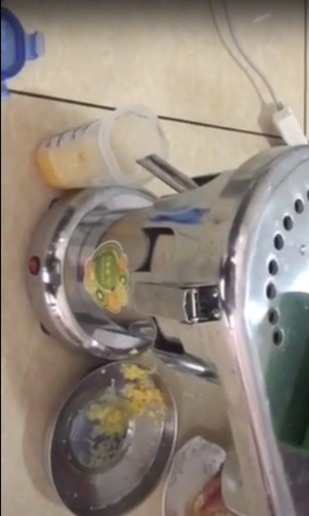 Commercial Juice Extractor Stainless Steel Juicer Machine 370W Press