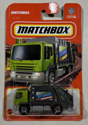 NEW 2024 Matchbox GARBAGE KING Green