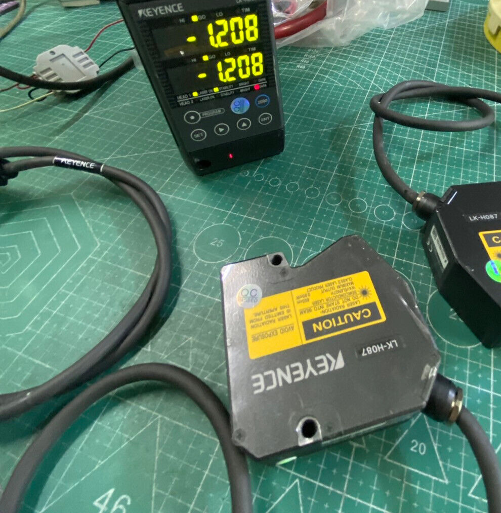KEYENCE LK-H087, Sensor as photos, sn:3791, for LK-G5000 LK-G5001,TESTed dφm mov