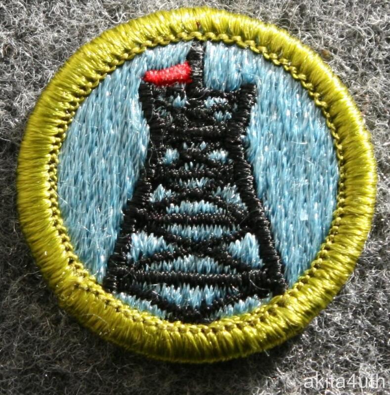 BSA Pioneering Merit Badge - Type H - Boy Scout