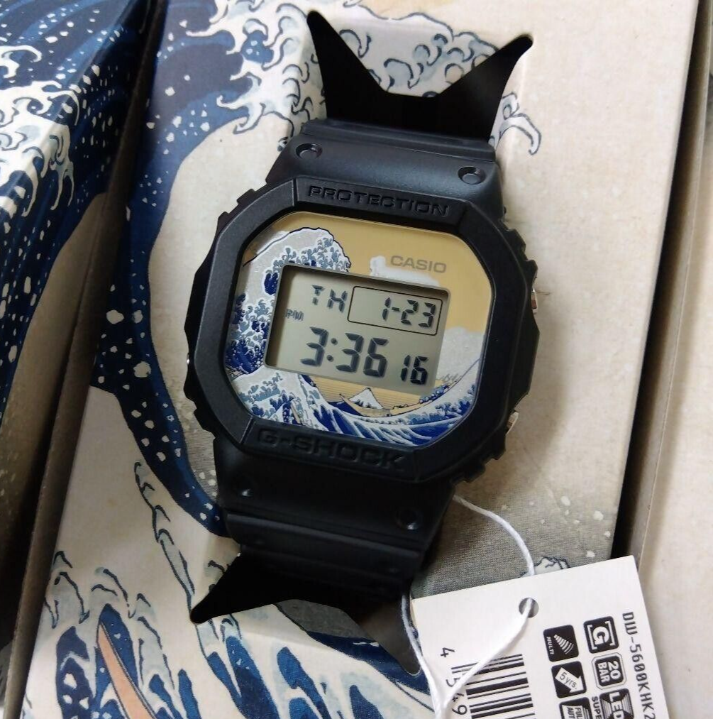 CASIO G-SHOCK DW-5600KHK24-1JR Hokusai Thirty-six Views of CASIO G-SHOCK DW-5600KHK24-1JR Hokusai Thirty-six Views of