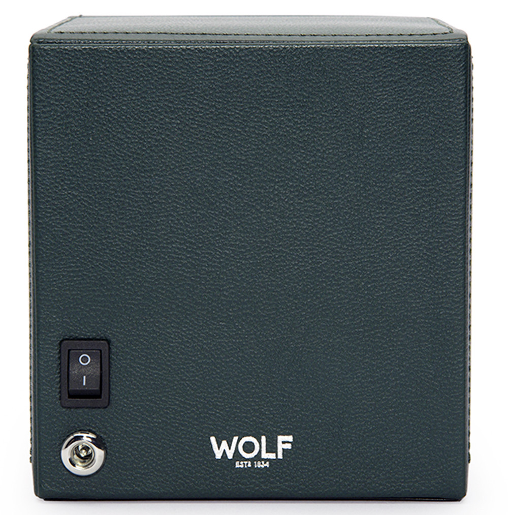 WOLF CUB ROLEX GREEN WATCH WINDER BOX