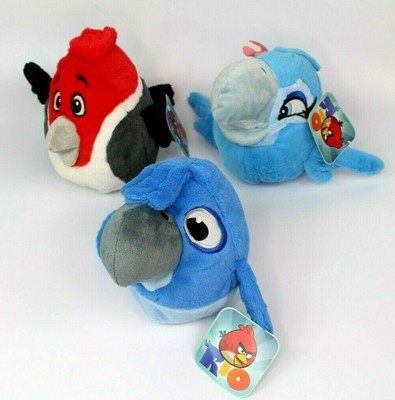 Tv Movie Character Toys 3x Rio The Movie Carla Bia Tiago Plush Toy Babies Blu Jewel Birds Stuffed Animal Toys Hobbies
