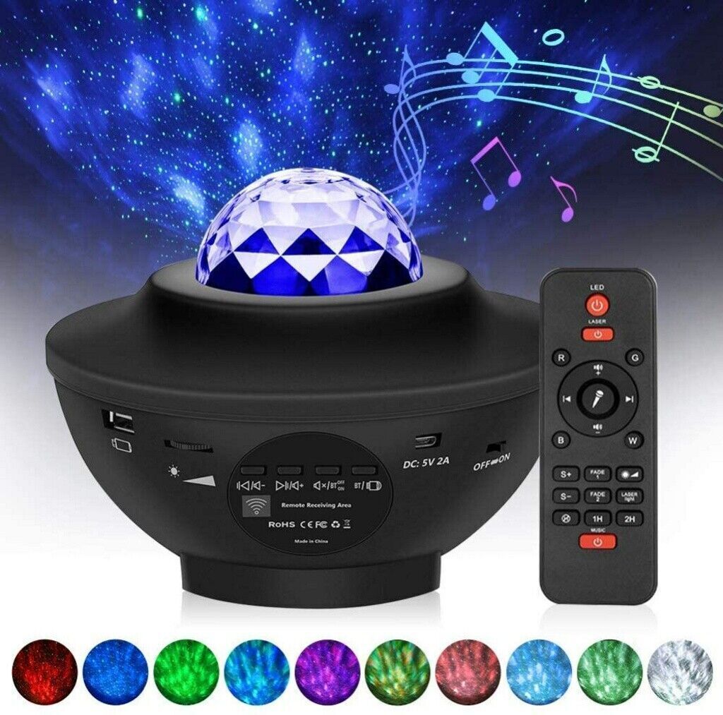 TOY FOR 2-10 Year Old Kids LED Night Light Star Moon Constellation Xmas Gift