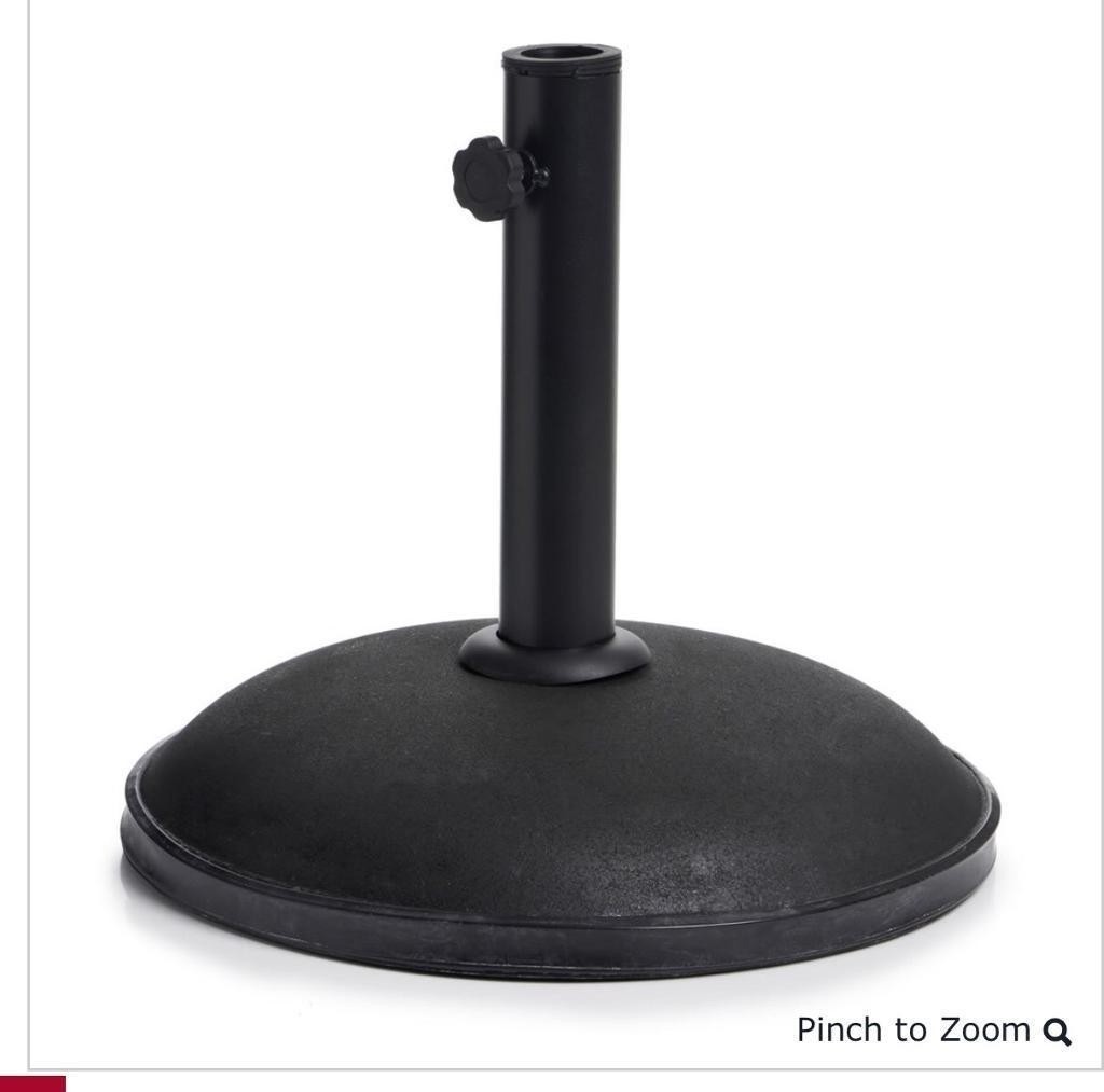New boxed heavy metal parasol base. in Broadstone, Dorset Gumtree