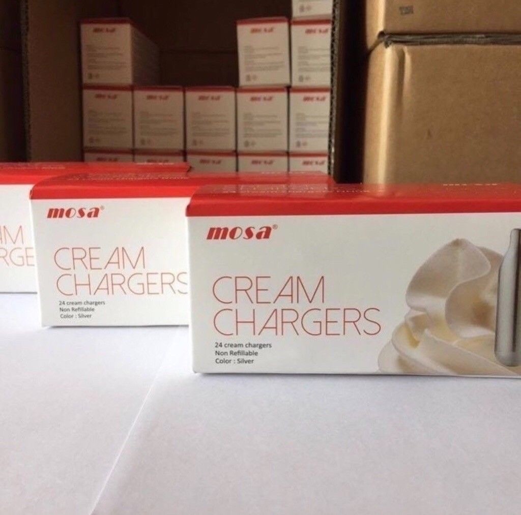 MOSA CREAM CHARGERS (NOS) WHIPPED CREAM CANISTERS FOR CATERING USE in