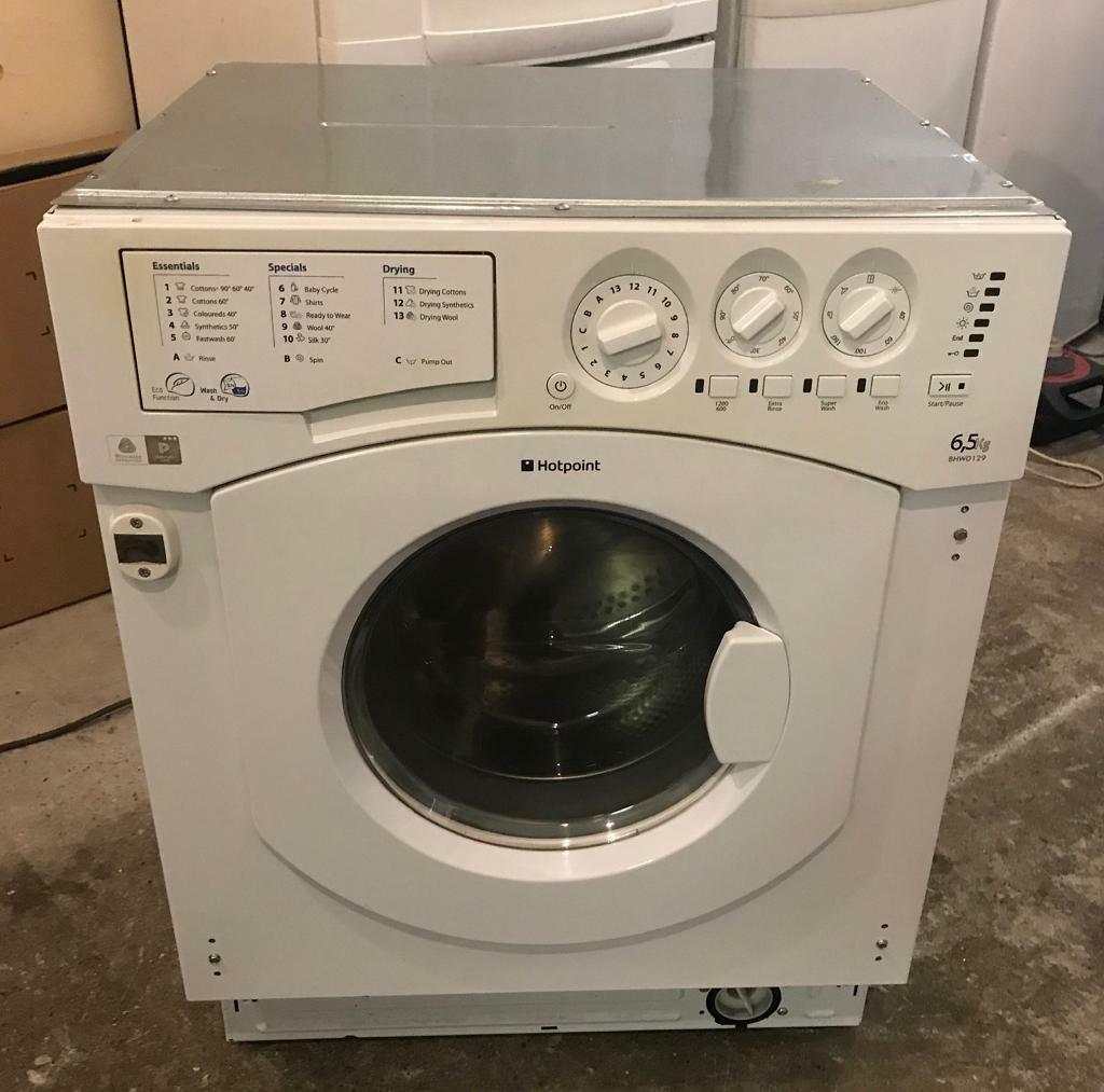 Hotpoint BHWD129 Integrated Washer & Dryer (Fully Working & 3 Month