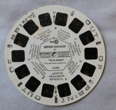 1957 View Master Reel A - Captain Kangaroo - B-5603 | eBay