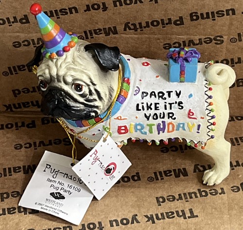 ★ pug★ Amazon.com: ZXHStore Realistic Sitting Pug Dog Ceramic Dog
