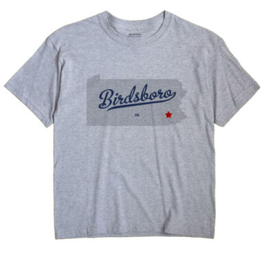 Birdsboro Pennsylvania PA Penn T-Shirt MAP