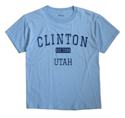 Clinton Utah UT T-Shirt EST