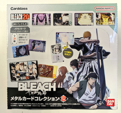 BANDAI BLEACH Thousand-Year Blood War Metal Card Collection