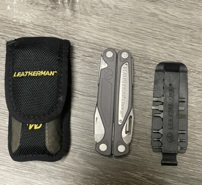 Leatherman Charge Multi-Tool Stainless Steel with Sheath And Accessory Drivers