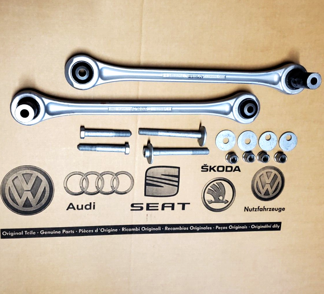 original Audi A6 4B Allroad Spurstange Querstrebe Hinterachse Strebe Querlenker