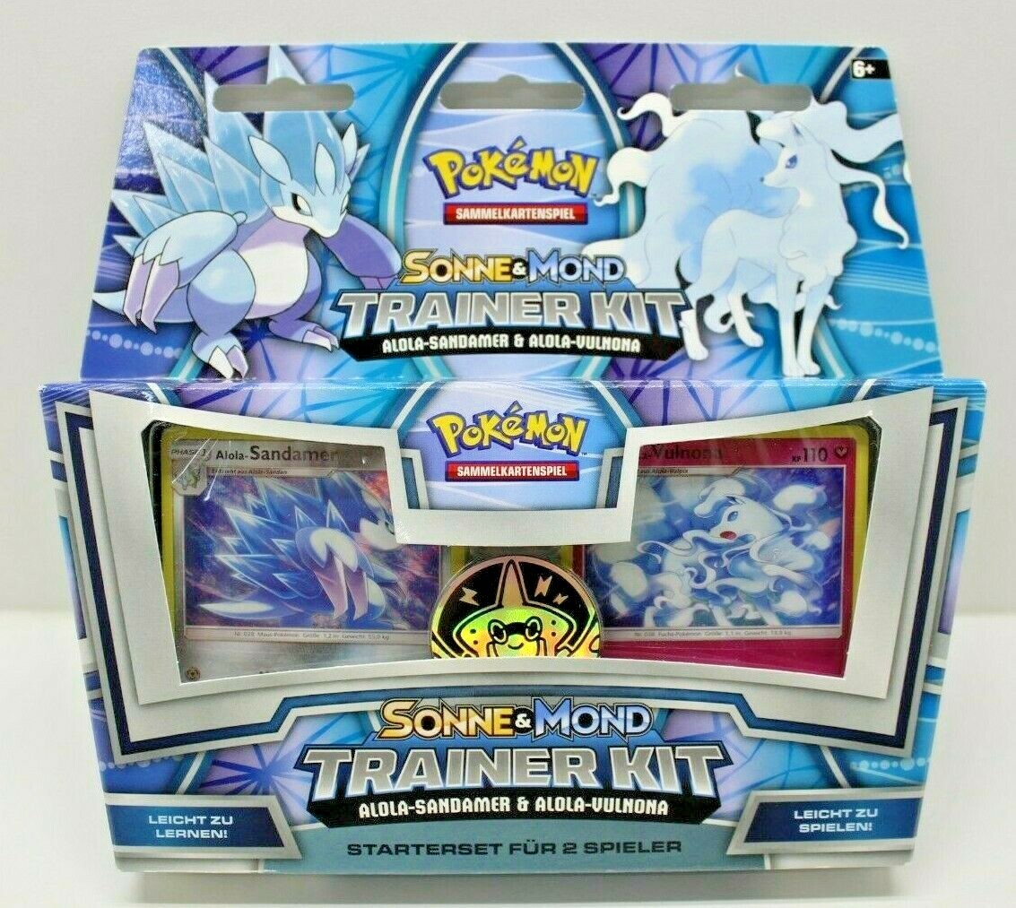 Pokemon - Sonne Mond Trainer Kit 11 - Alola-Sandamer Alola-Vulnona, DeuOVP