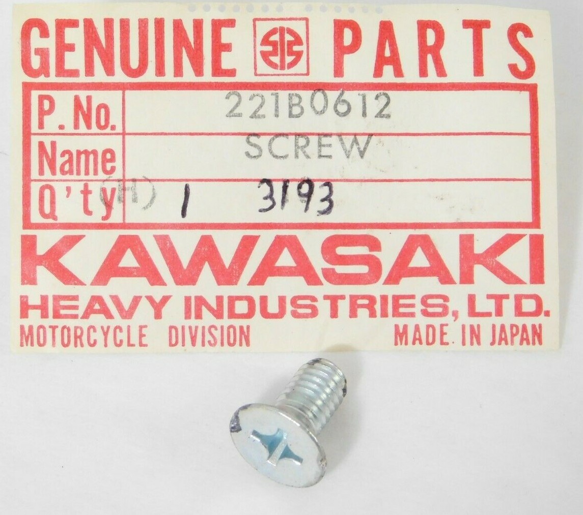 1、2kg×4 1 NOS Kawasaki Z1 H1 W1 W2 BN F3 F4 KH KL KX KZ KSF VN Screw