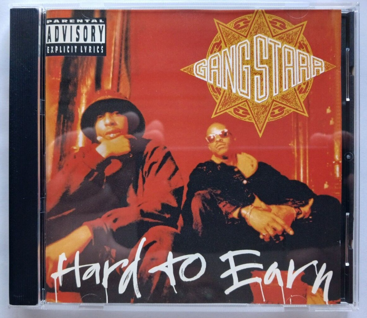 GANG STARR - HARD TO EARN - CD - 1994 - UK PRESSING - VG+