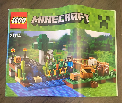 Lego minecraft building instructions new arrivals