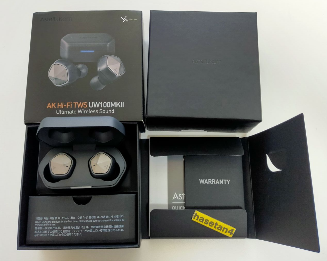 Astell&Kern AK UW100MKII Earbuds True Wireless Bluetooth