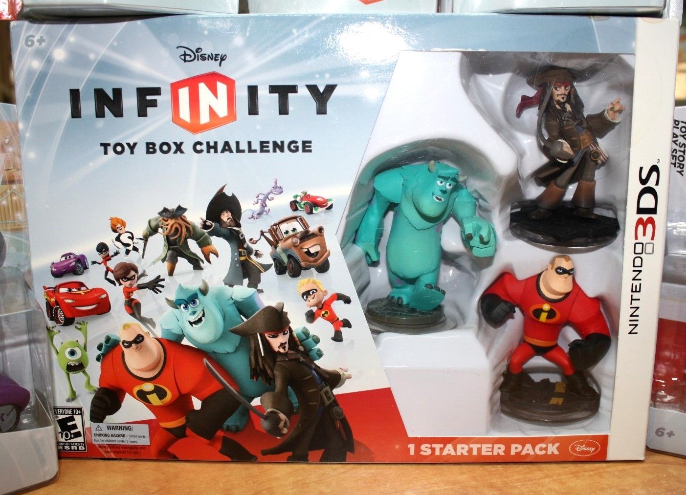 Huge Disney Infinity Lot Starter Pack for Nintendo 3DS + Packs & Characters *NEW