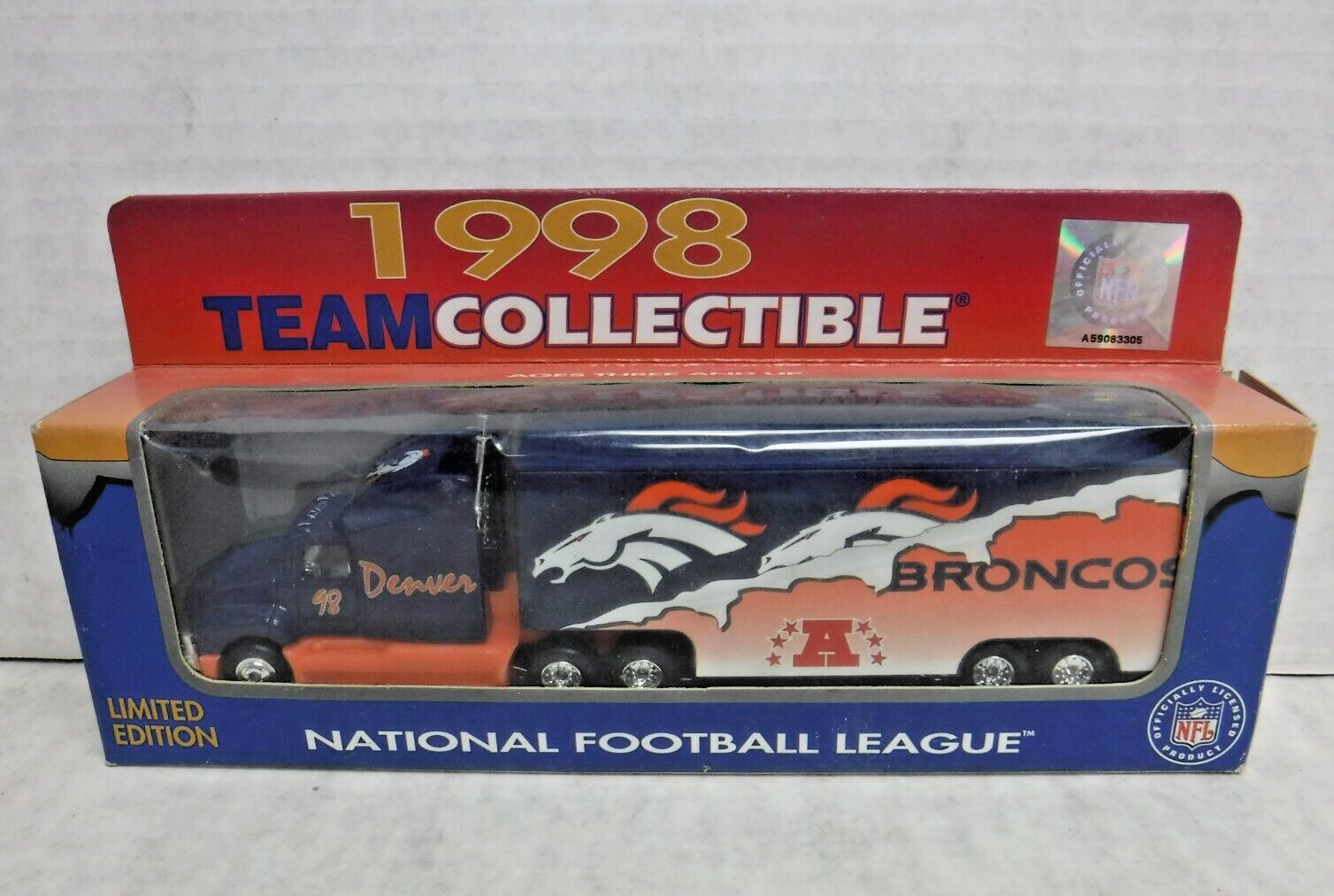 希少　NFL フィギュア　1998 Broncos ブロンコス 希少NFL フィギュア1998 Broncos ブロンコス