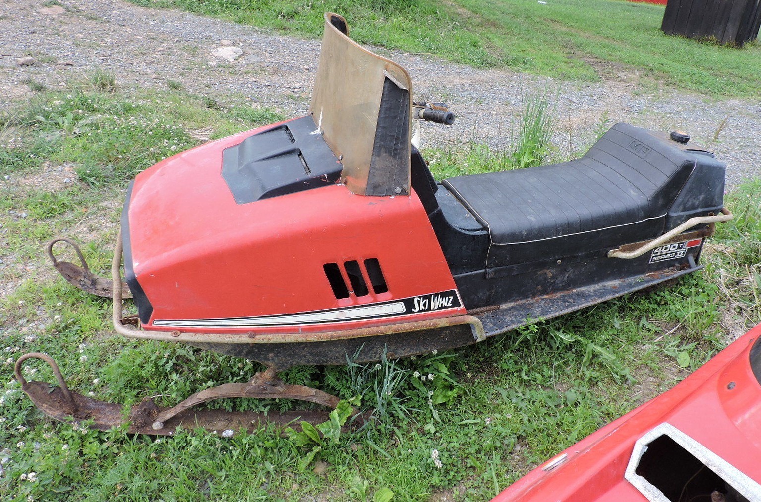 1972 Massey Ferguson Snowmobile Ski Whiz 400T Series II, Parts/Restoration