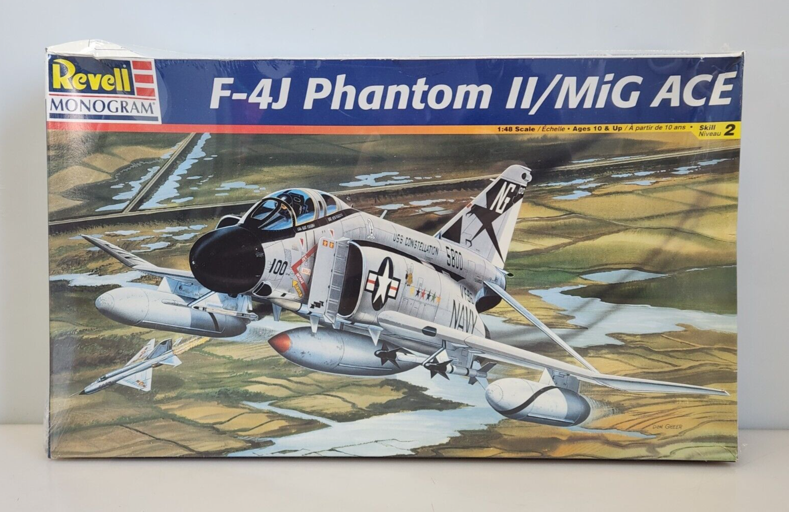 Revell F-4J Phantom II/MiG ACE 1/48 Jet Aircraft Model Kit