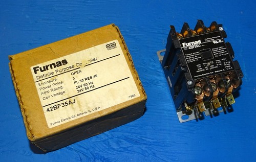 SIEMENS FURNAS 45DG20AJX321 Definite Purpose 2 Pole 24 V Contactor