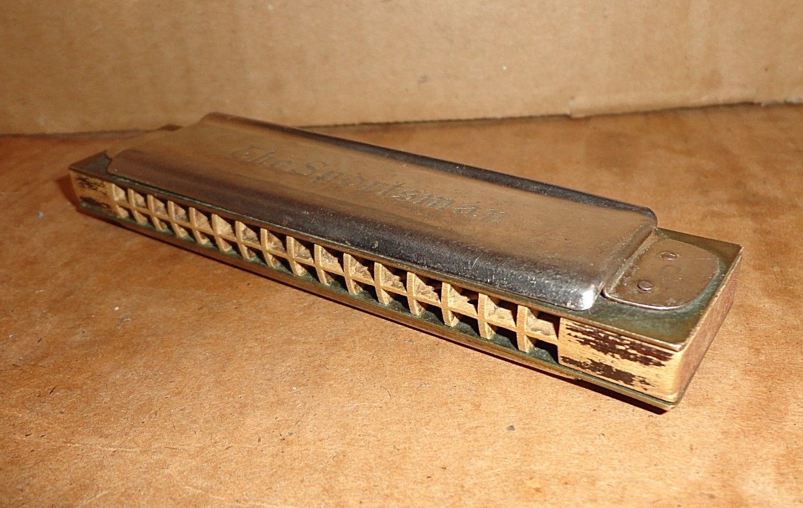 Vintage 1871 1881 M. HOHNER THE SPORTSMAN HARMONICA Germany