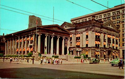 Dayton OH Old Courthouse Postcard Unused (25256)