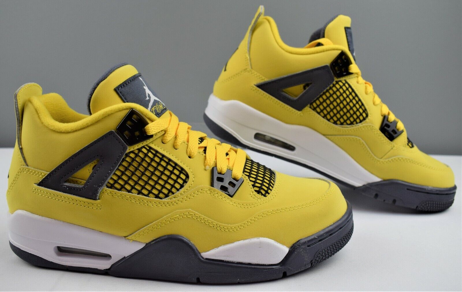 ⚡Nike Jordan 4 Retro Lightning Tour Yellow GS 6.5Y (Women's ⚡Nike Jordan 4 Retro Lightning Tour Yellow GS 6.5Y (Women's