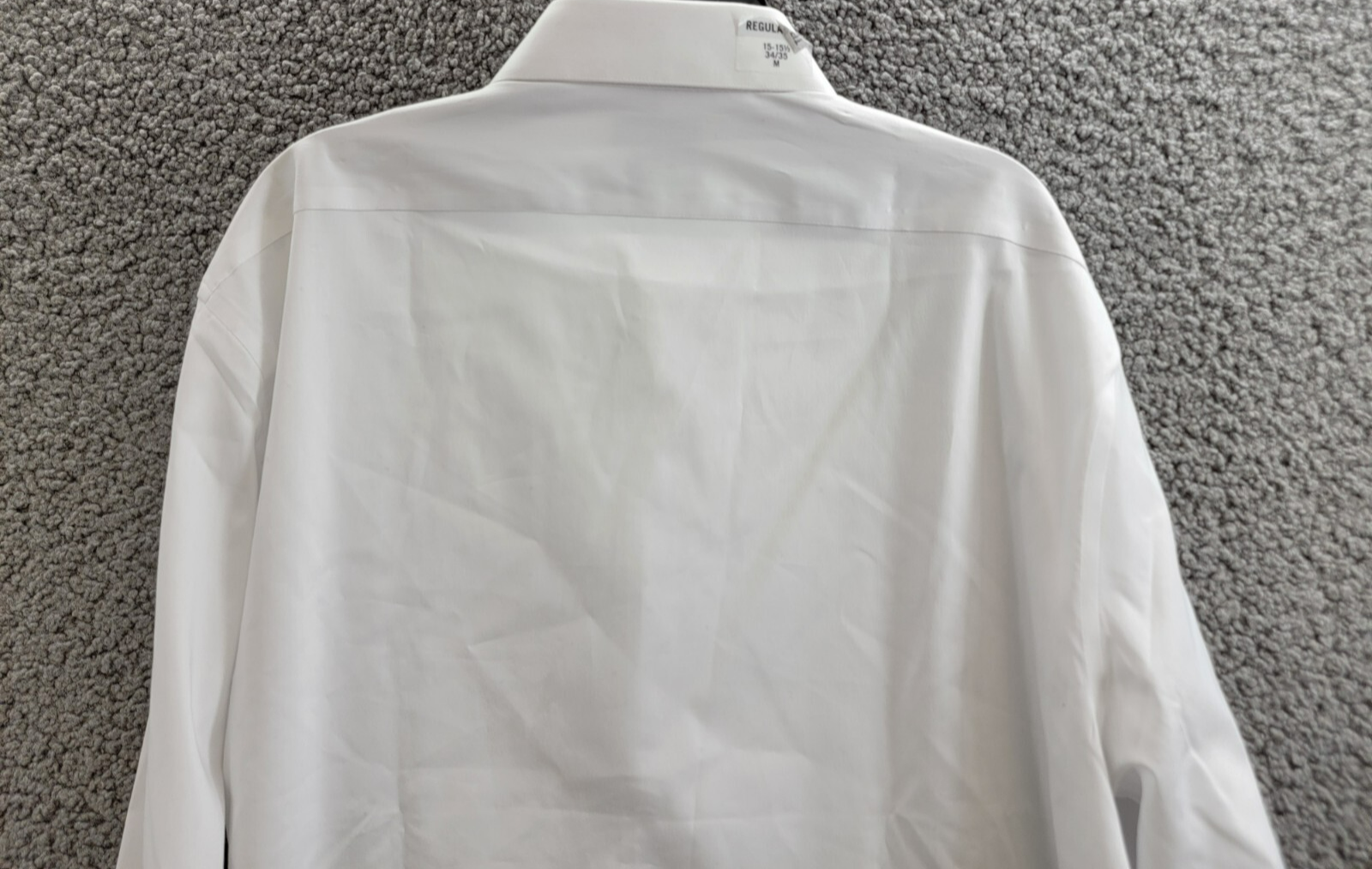 Calvin Klein Infinite Color Regular Fit Dress Shirt Men's M 15-15.5 34-35 White - Picture 14 of 19
