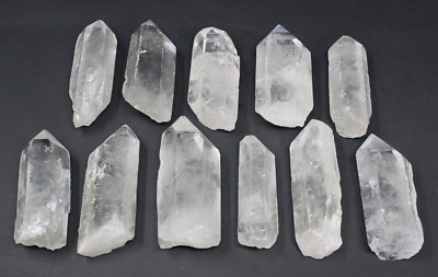 Clear Quartz Crystal Point (3" - 4") Natural Wand Specimen, Reiki Healing 