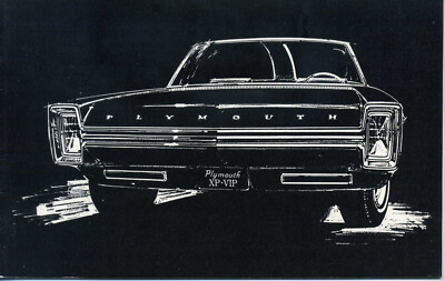 Plymouth XP-VIP 1966 ''Idea'' Car Brochure