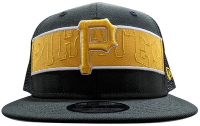 Мужская кепка дальнобойщика New Era 9Fifty MLB Pittsburgh Pirates черно-желтого цвета