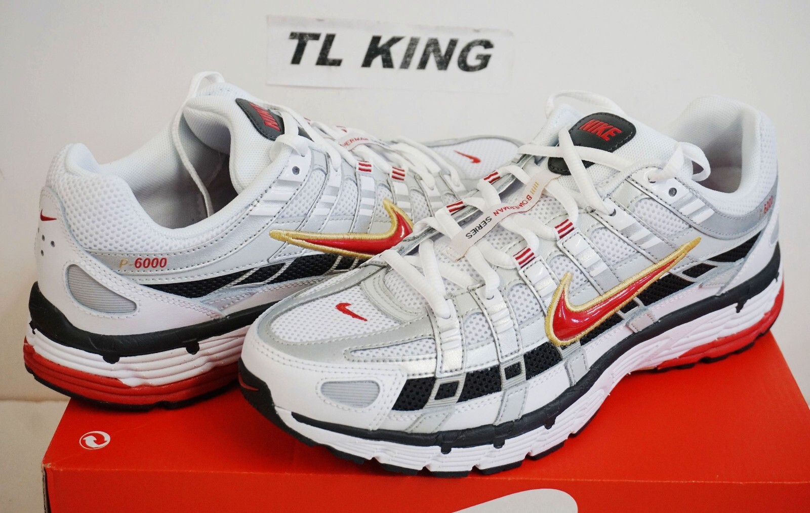 Nike ★ P-6000 White Varsity Red ★ CD6404-102 Nike P-6000 Women's Shoes. Nike.com