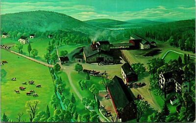 Birdsboro PA Hopewell Village National Historic Site Postcard Unused (32867)