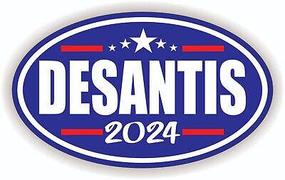 DESANTIS 2024 Vinyl Bumper Sticker | Presidential Election USA America Florida