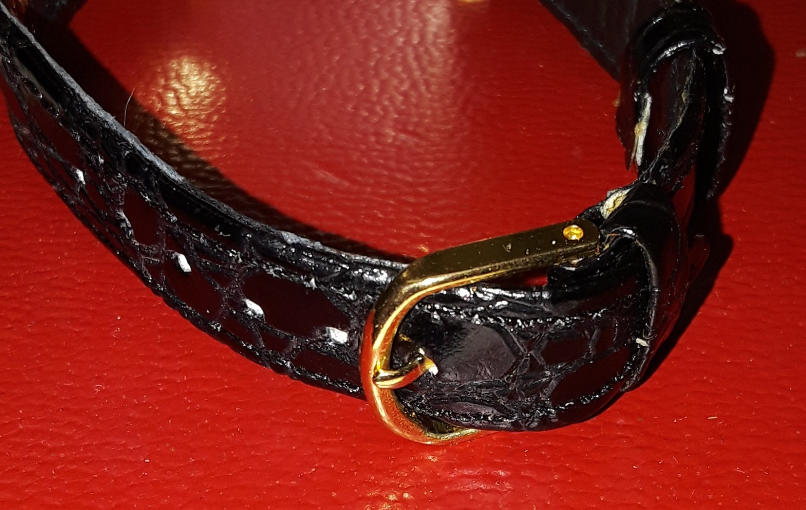 Vintage Ace of Spades Quartz Wrist Watch w/Genuine Leather | Made in Hong Kong