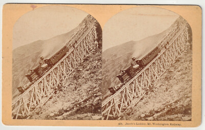 JACOB'S LADDER - LOCOMOTIVE ATLAS - MT WASHINGTON COG RAILWAY - PEOPLE - KILBURN